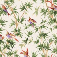 ткань Benton Birds в цвете Pale Clay