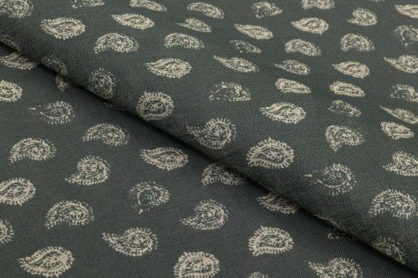 Ткань Amra Paisley Juniper  -  Galleria Arben / Галерея Арбен