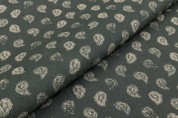 Ткань Amra Paisley Juniper  -  Galleria Arben / Галерея Арбен