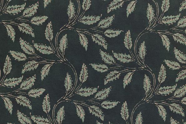 Ткань Dabu Leaf Juniper  -  Galleria Arben / Галерея Арбен