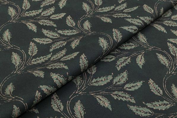 Ткань Dabu Leaf Juniper  -  Galleria Arben / Галерея Арбен
