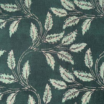 Ткань Dabu Leaf Juniper  -  Galleria Arben / Галерея Арбен