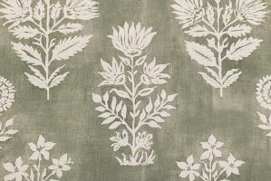 Ткань Floral Batik Fennel  -  Galleria Arben / Галерея Арбен