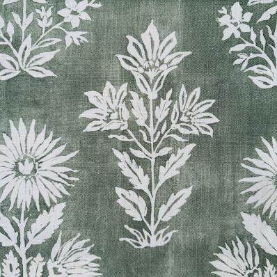 Ткань Floral Batik Fennel  -  Galleria Arben / Галерея Арбен