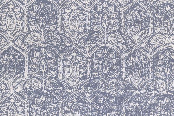 Ткань Jaipur Blue Clay  -  Galleria Arben / Галерея Арбен