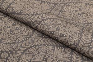 Ткань Pavillion Trellis Charcoal  -  Galleria Arben / Галерея Арбен