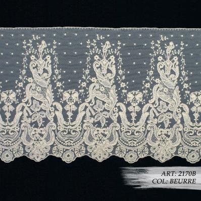 арт. 2170B col. Beurre /  Французское кружево
