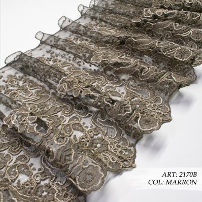 арт. 2170B col. Marron /  Французское кружево