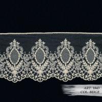 арт. 1843 col. Beige /  Французское кружево