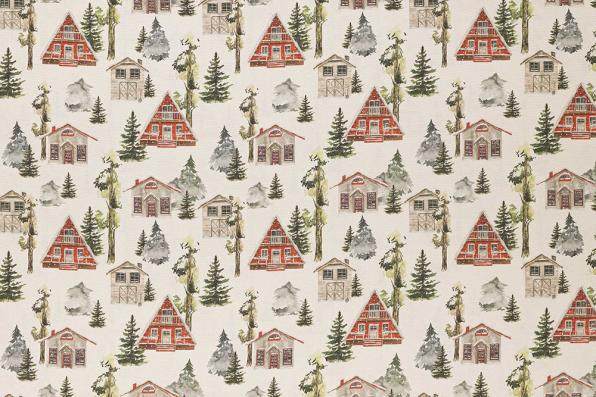 Ткань Cabanon 11 Red  -  Galleria Arben / Галерея Арбен